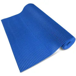 KARAT Antirutschmatte für Nasszonen "Adria" - UV-beständig / Blau 120 x 350 cm