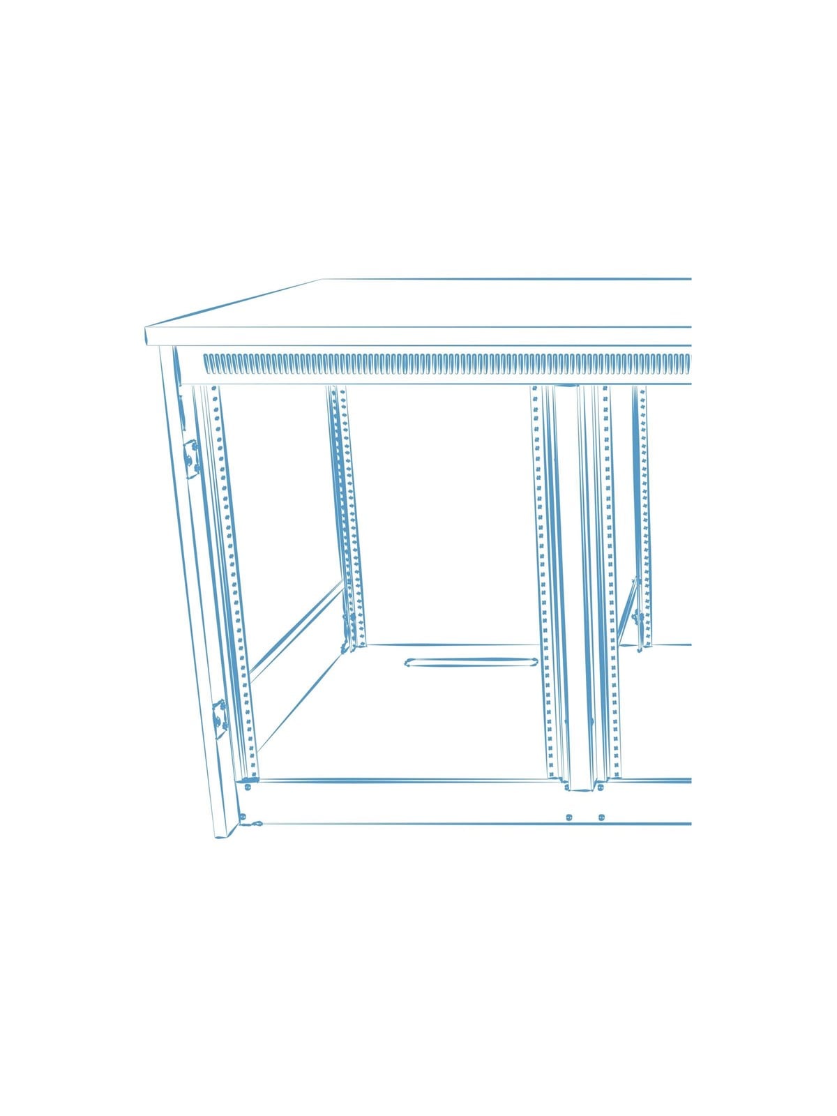 Middle Atlantic C5 Series Wood Kit mounting component - millwork drawings and hardware - Max - recommended for