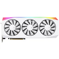 XFX Grafikkarte AMD Radeon RX 9070XT MERCURY Magnetic Air RGB Gaming 16GB GDDR6 OC White
