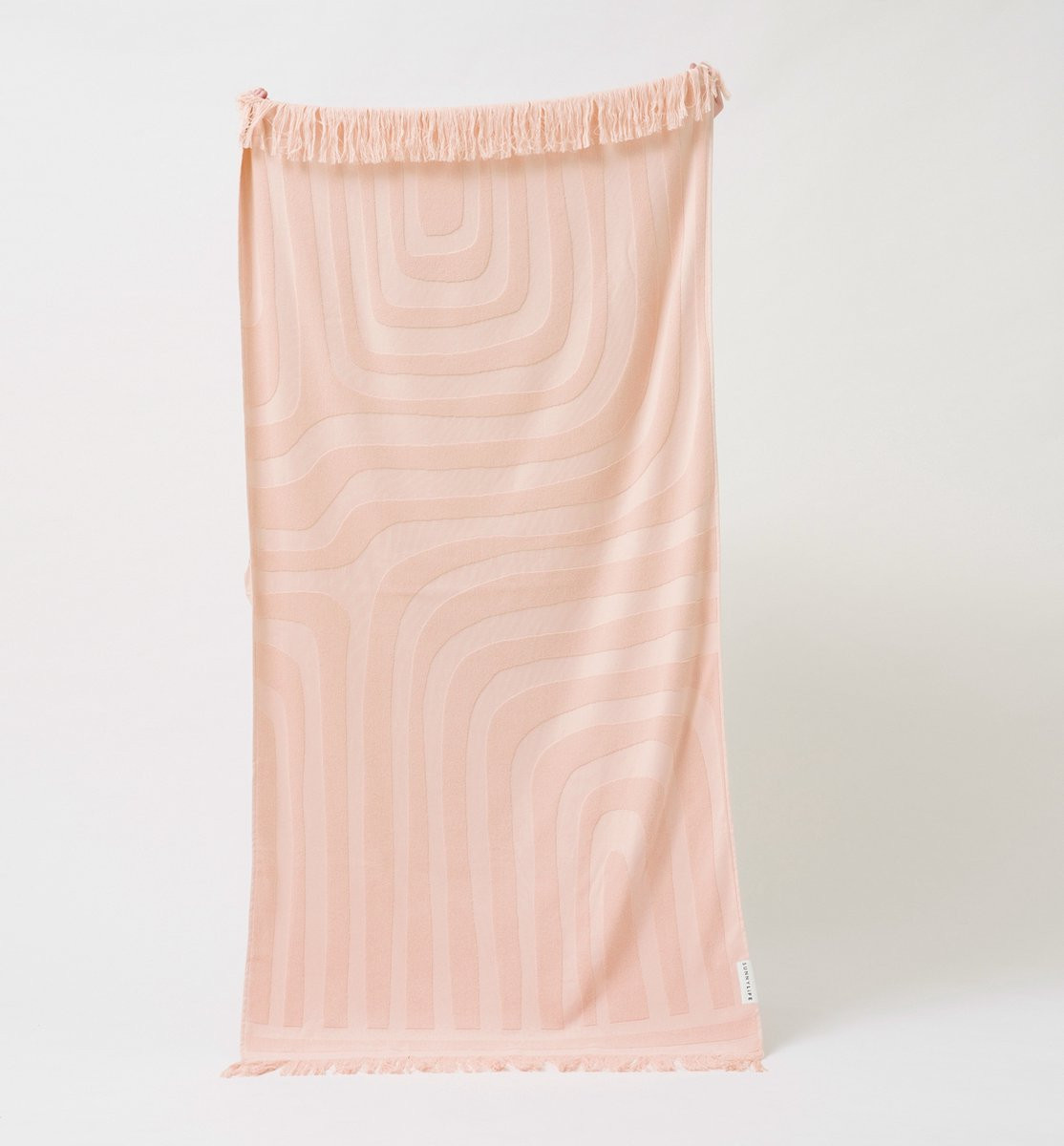 Sunnylife Luxe Beach Strandlaken - Roze - Katoen - B: 90 cm, L: 160 cm