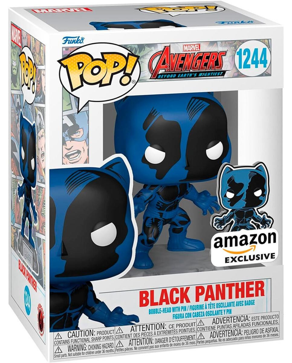 Funko Pop! Marvel Avengers Beyond Earth's Mightiest Black Panther 60e verjaardag