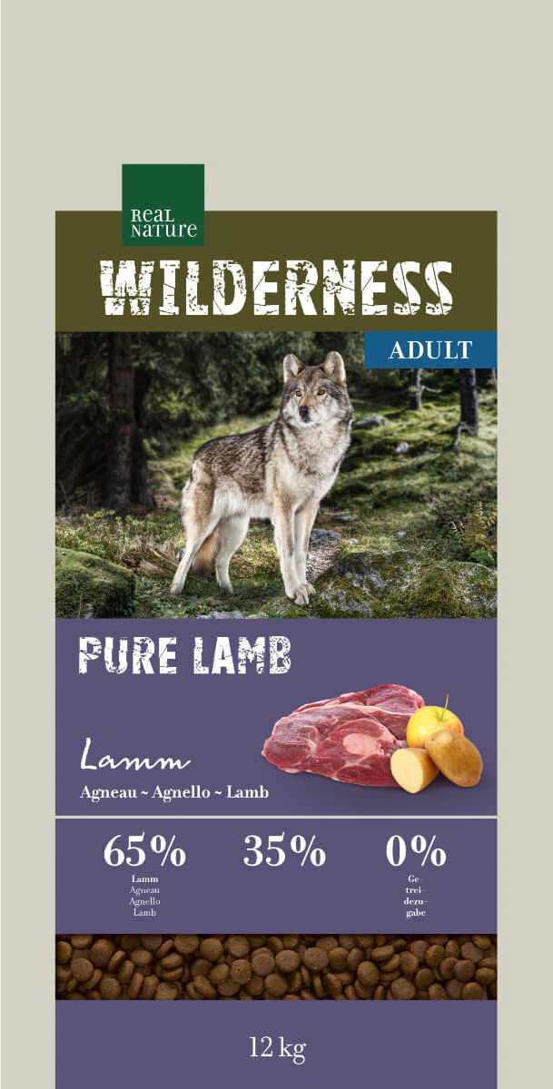 Real Nature Wilderness Purè Adult Agnello KIT 2X12KG
