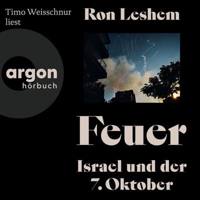 Feuer - Ron Leshem, Audio, 9783732474950