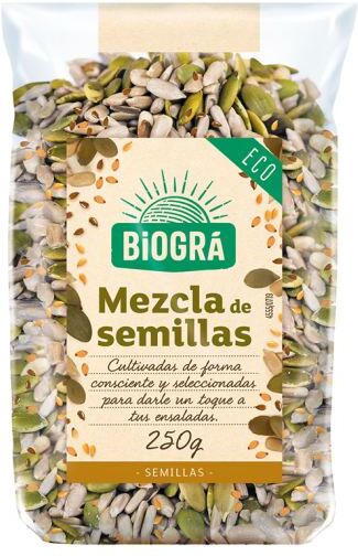 Biogra Samenmischung für Salat 250 gr