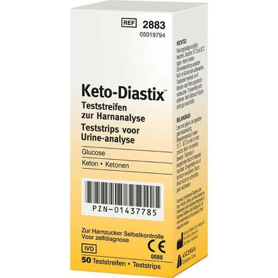 Keto Diastix Teststreifen 50 St