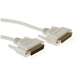 ACT 10 metre Serial 1:1 connection cable 25 pin D-sub male (10 m), Schnittstellenkabel