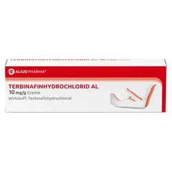 TERBINAFINHYDROCHLORID AL 10 mg/g Creme 15 g