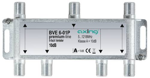 Axing Kabel-TV Verteiler 6-fach 5 - 1218MHz