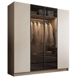 KLEIDERSCHRANK ATRIUM mit Glasfront