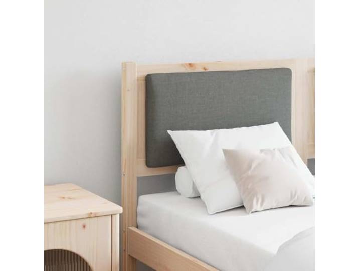 Kopfteil aus massivem Kiefernholz braun 160 cm, mattes Finish, atmungsaktives Design, modernes Design mit Spanplatte Rückseite, leicht zu reinigen.