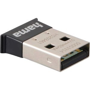 Hama USB-Bluetooth-Adapter V5.4, Class 2, 53314, USB 2.0 Nano-Dongle, Bluetooth 5.4
