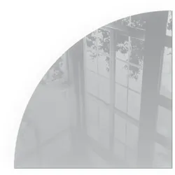 GLASPLATTE für Kamin 100x100 cm