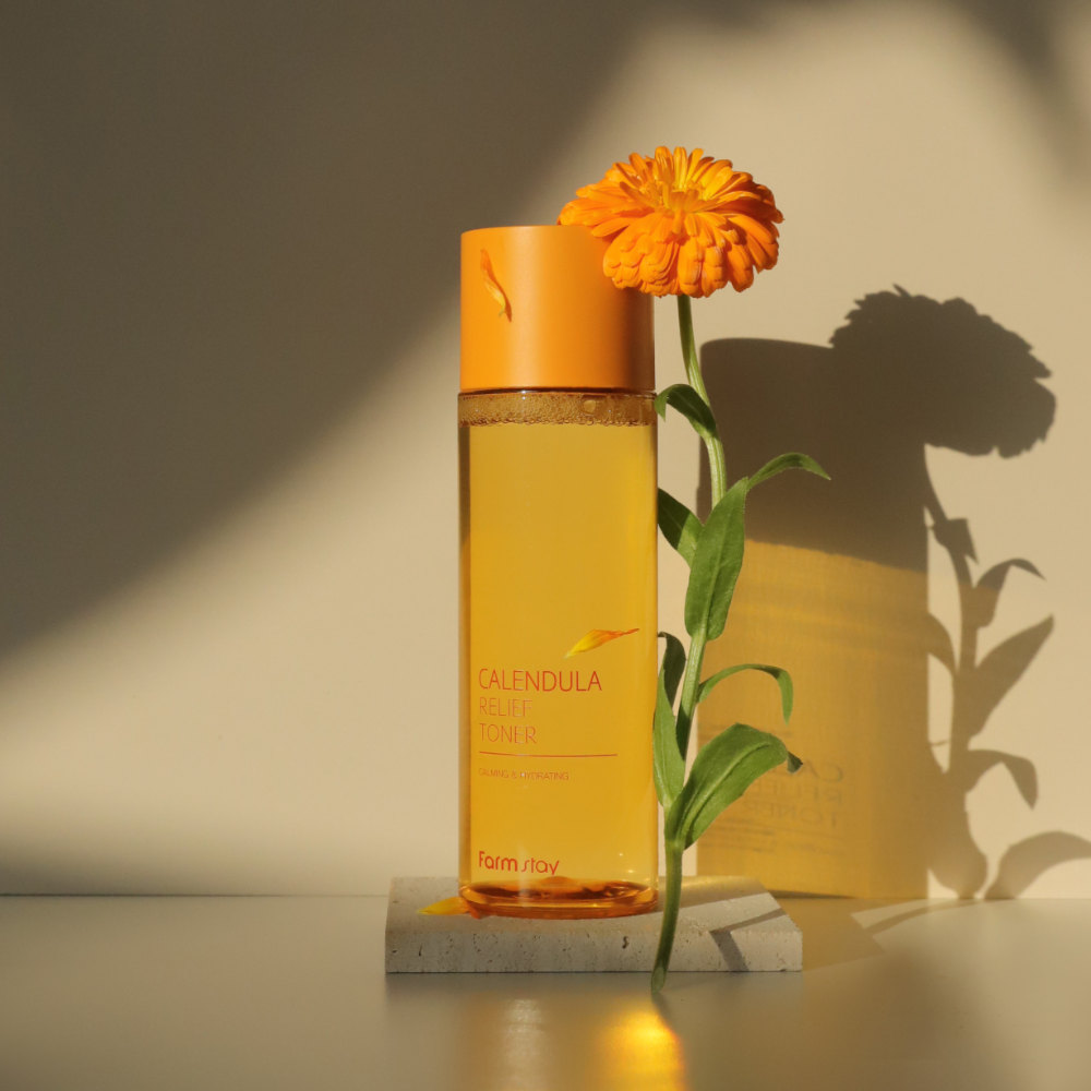 FarmStay Calendula Tónico facial aliviante 200mL