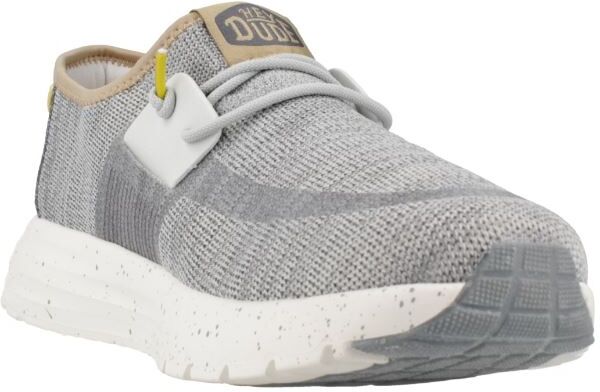 Dude Shoes Zapatilla Dude Sirocco Sport Hombre Gris 44
