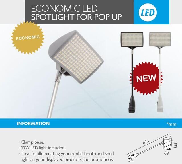 Led Económico para Pop Up