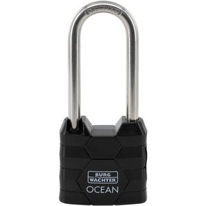 Burg-Wächter Vorhängeschloss Ocean 490 Ni, 44mm, mit 2 Schlüsseln, wetterfest