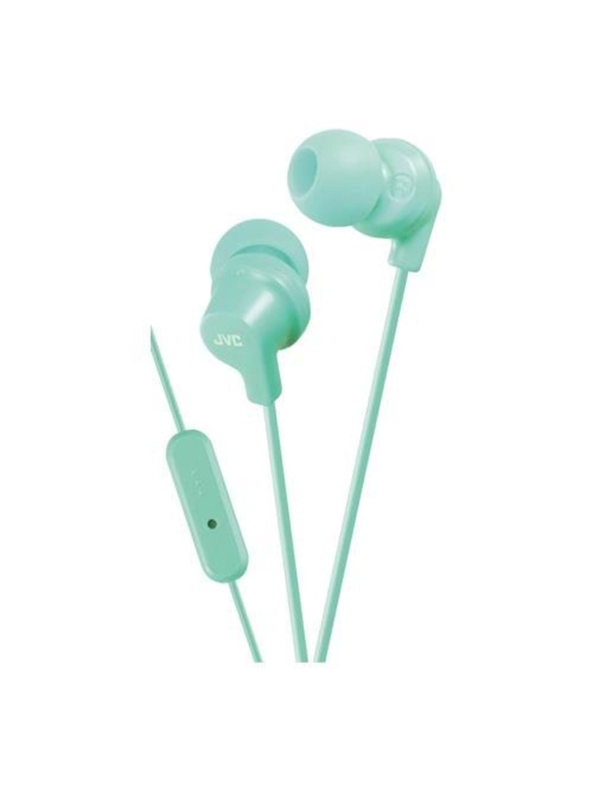 JVC In Ear Headphones with Remote and Microphone - Mint