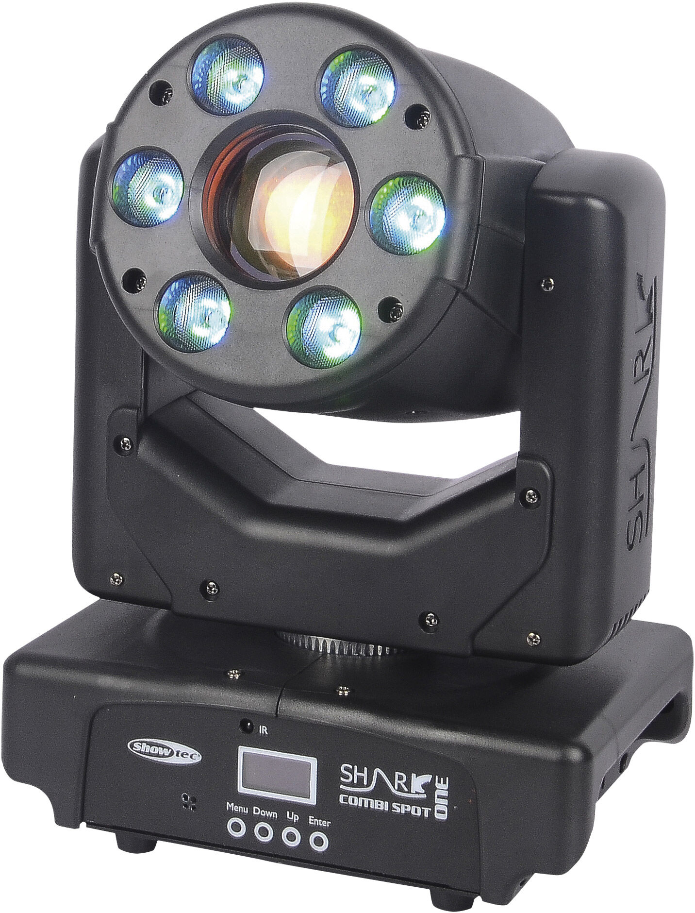Showtec Shark Combi Spot One 6x 8 W Rgbw Led Wash Und Spot Moving Head