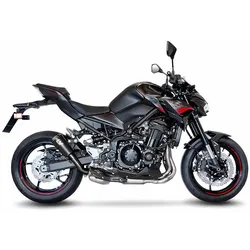 LeoVince SLIP-ON Edelstahl SBK LV-10 Schwarz für KAWASAKI Z 900