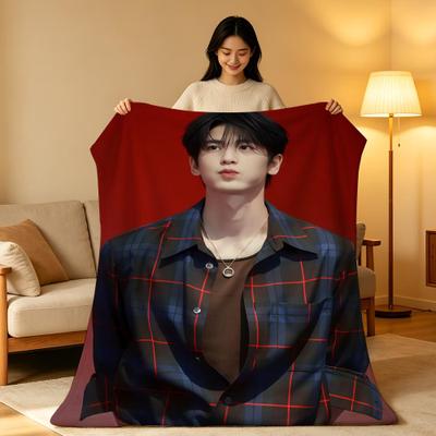 Shop Station Zhang Linghe Plush Throw Blanket Soft Fleece Cozy Sofa & Bed Blanket d 39.37 51.18 In
