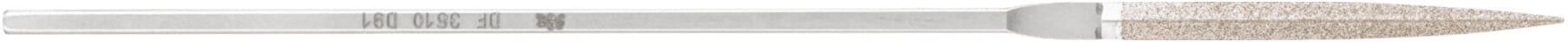 PFERD TOOLS Diamant-Hemmungsfeile Barett 140mm D91 (fein) für kl. Geometrien harter Werkstoffe (15310141)
