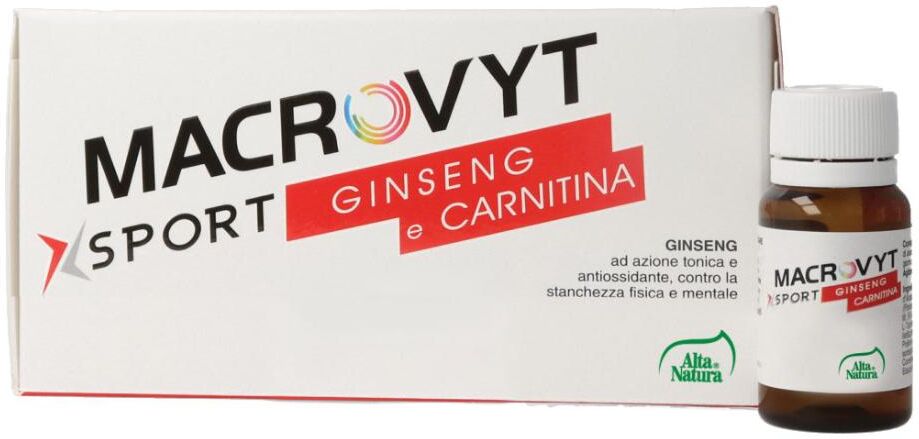 ALTA NATURA-INALME Srl MACROVYT SPORT GINS/CARN 10FL