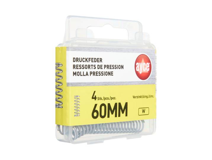 Ayce Druckfedern 60 mm 4 Stück