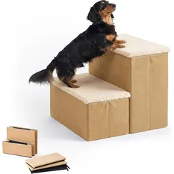 Relaxdays Hundetreppe (Hund, Katze, Faltbar), Tiertransport