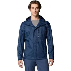 COLUMBIA Herren Regenjacke Pouring Adventure III Jacket, Größe M in Blau Blau