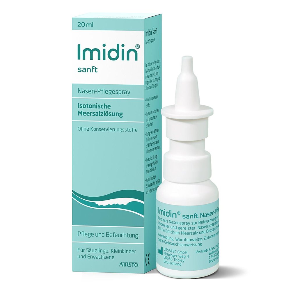 Aristo Pharma GmbH Imidin sanft Nasen Pflegespray 00023863