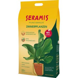 Seramis Pflanzsubstrat Pflanz-Granulat für Zimmerpflanzen, 25 Liter