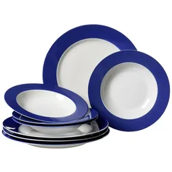 Ritzenhoff & Breker DOPPIO Tafelservice 8-teilig Indigo Blau