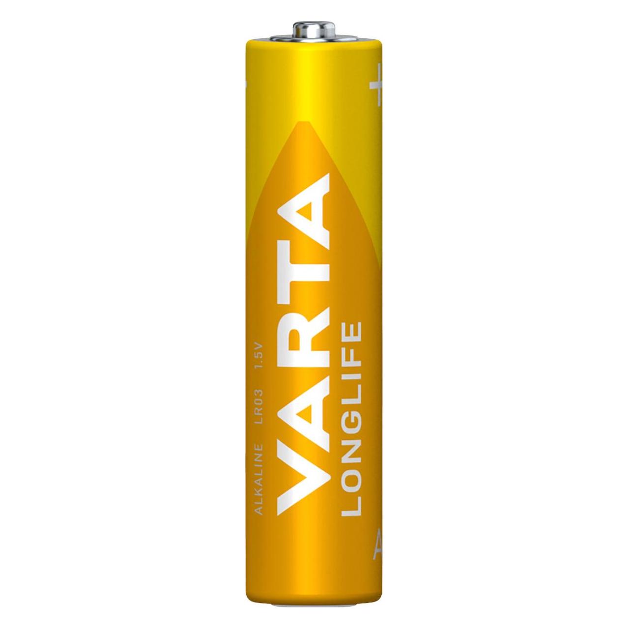 Varta Longlife Alk/Man LR03 (16 Stk., AAA, 1230 mAh) (04103214416)