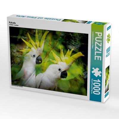 CALVENDO Puzzle Kakadu | 1000 Teile Lege-Größe 64 × 48 cm Foto-Puzzle für glückliche Stunden