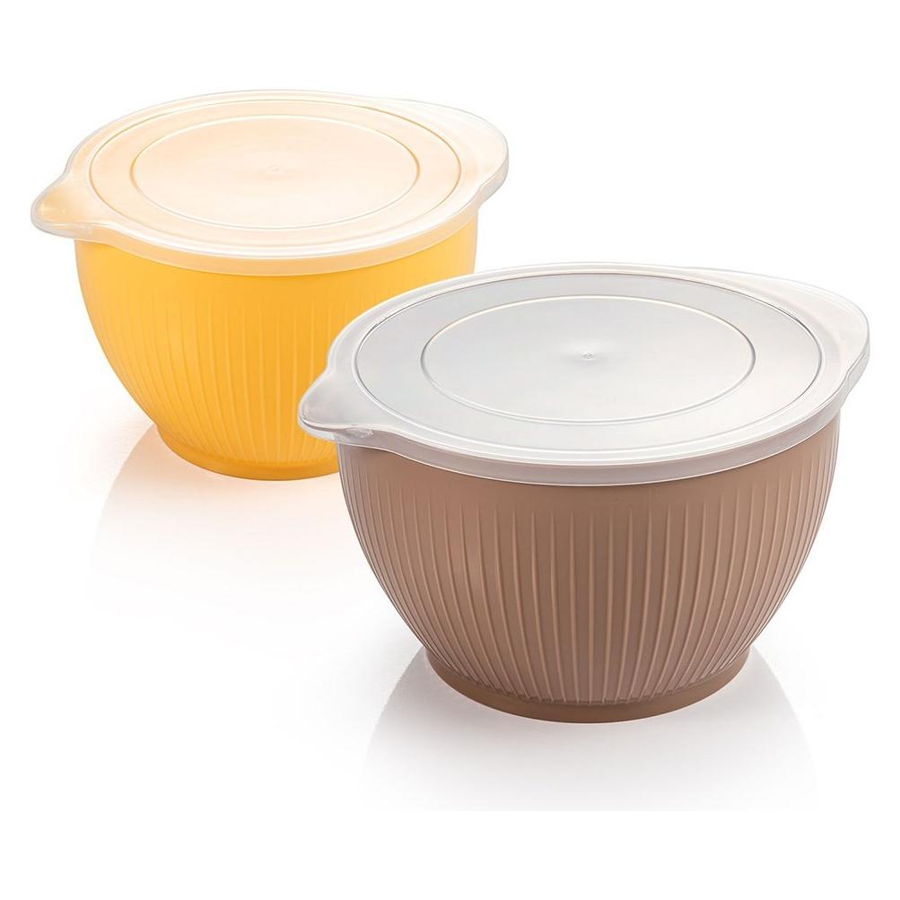 Tescoma Kunststoffschüsseln DELÍCIA, Set, 2-tlg. (3.40 l, 6x) (66492599)