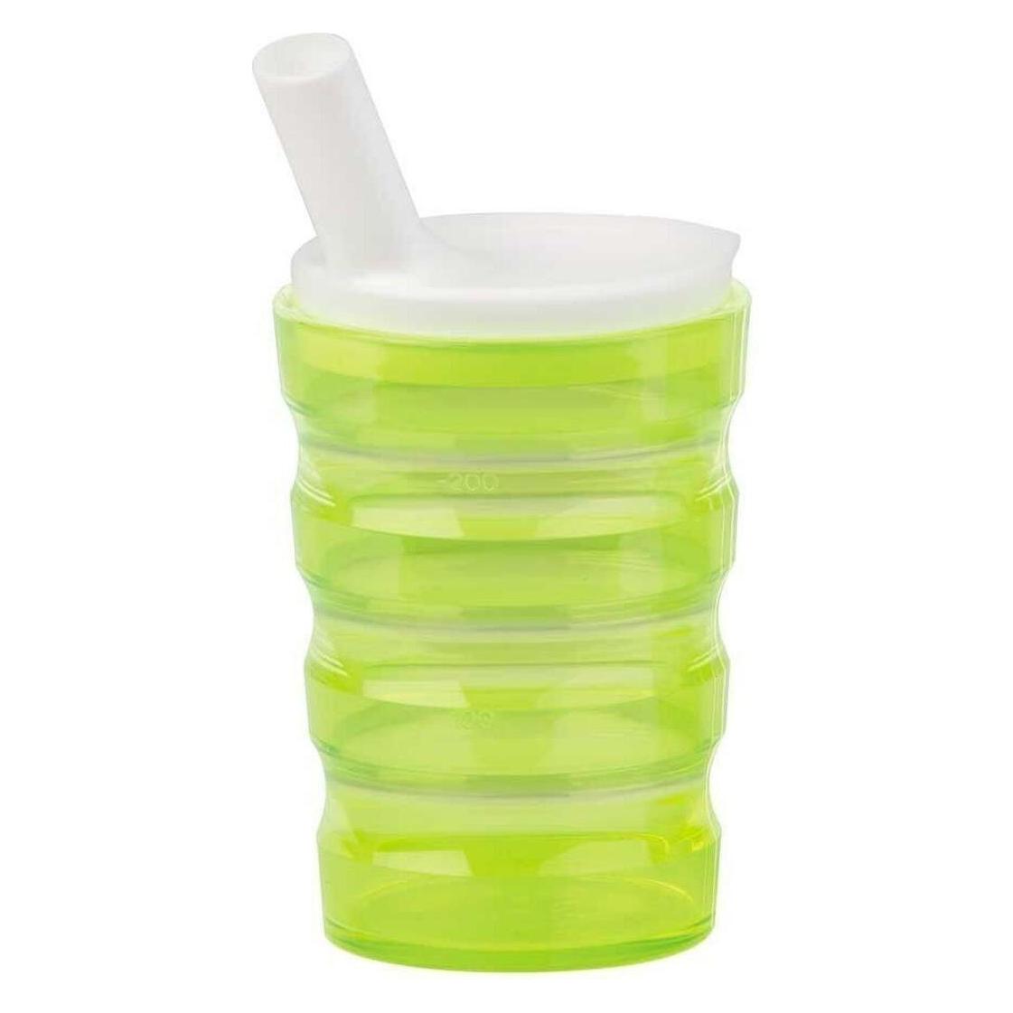Sundo Rillenbecher auslaufsicher mit Deckel gelb (0.20 l) (426027)