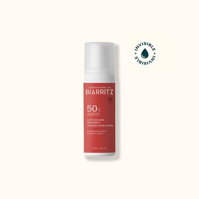 Laboratoires DE Biarritz Lait Solaire Invisible Spf50 - solaire invisible Spf50. f 100 ml Milch