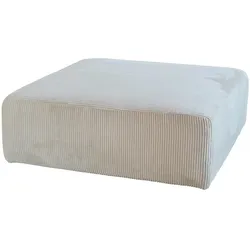 SITZELEMENT MODULSOFA WIOLO SOFT Hellgrau Cord