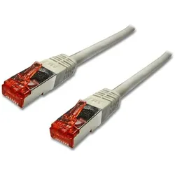 Connectland CAB.0112404-VERT Gerades, abgeschirmtes Cat6-RJ45-Kabel, 3 m, grün. (CAT6, 3 m), Netzwerkkabel