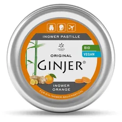 INGWER GINJER Pastillen Bio 40 g Pastillen