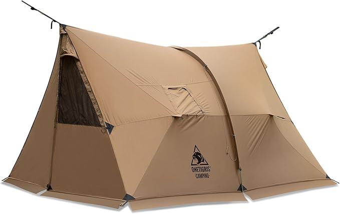 Canopy Zelt 2-4 Personen wasserdicht 3000 mm Winddicht Camping Zelt groß warm Zelt für Winter Hängemattenzelt Outdoor Auto Zelt kleines Packmaß