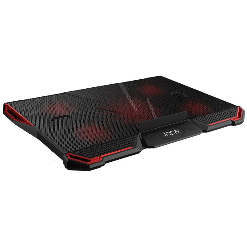 INCA ARRAX GAMING NOTEBOOK COOLER 5X FAN, 6 STEPS, 2X USB, 13 "-17"