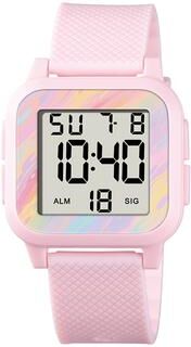 Fusion Finds Digital Sports Watch Waterproof Military Wristwatch With Alarm & Stopwatch pink