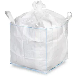 Plock GmbH SemyTop PP Big Bag - 90x90x90 cm - SWL 1000kg - wiederverschließbar - 5 Stück