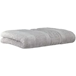 CAWÖ Handtuch - C Noblesse, Walkfrottier, Baumwolle Silber / 50x100cm