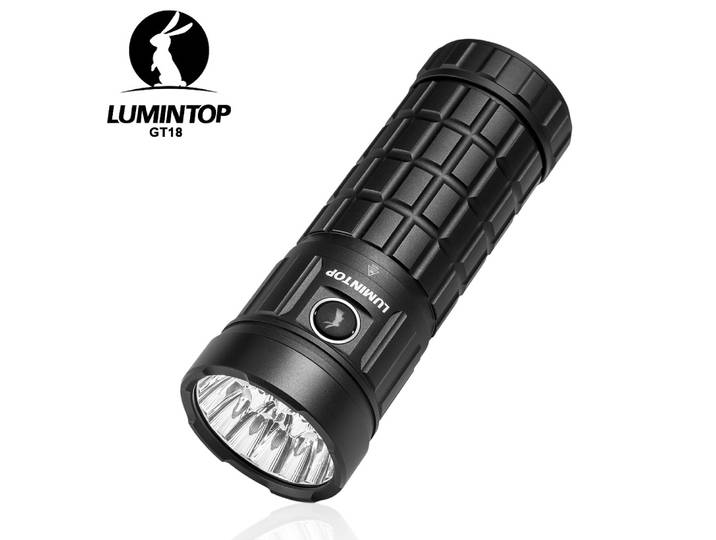 Lampe de poche rechargeable d'extérieur, lanterne de camping, 7000 Lumens, USB C, lampe LED EDC, lampe de travail, 46950 Li-ion, 32000mAh, torche de tente GT18
