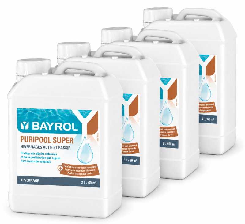 Produit d'hivernage piscine BAYROL Puripool Super