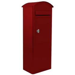 SafePost, Briefkasten, 70-5 Combi Briefkasten rot