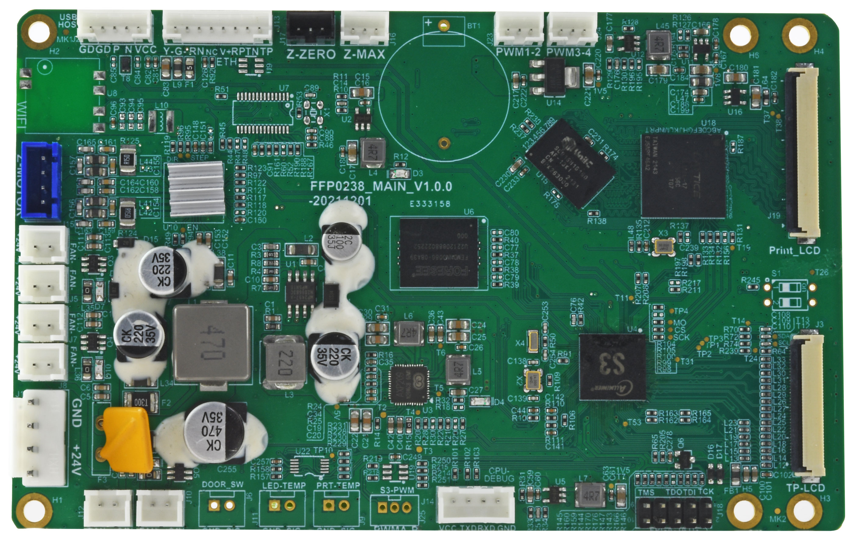Flashforge Foto 9.25 6K Mainboard 30002272002