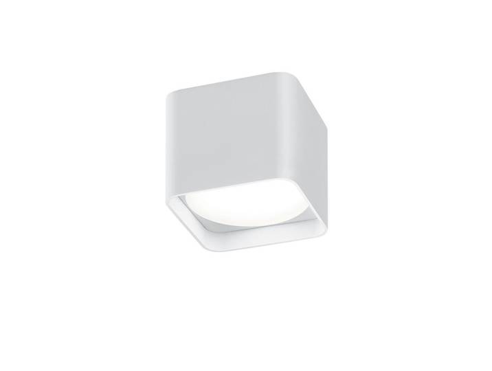 Helestra Led-Deckenleuchte Dora, Weiß, Metall, Glas, 10x8.5x10 cm, Lampen & Leuchten, LED Beleuchtung, LED-Deckenleuchten